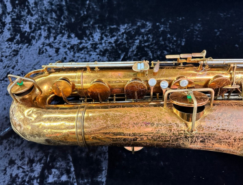 Photo Vintage King Zephyr Baritone Saxophone, Serial #331419 – Project for Repair or Parts